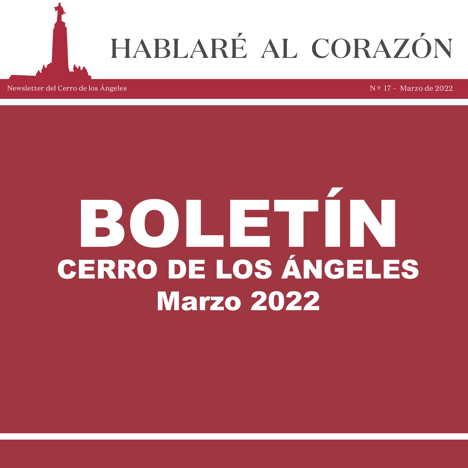 Boletín del Santuario del Cerro de los Ángeles