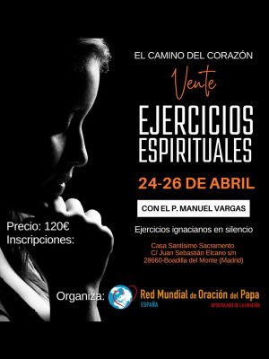 Reserva Ejercicios Espirituales Ignacianos del 24 al 26 abril 2026