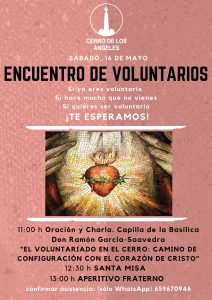 Lee más sobre el artículo Encuentro de Voluntarios en el Cerro de los Ángeles | Sábado 16 de mayo 2026
