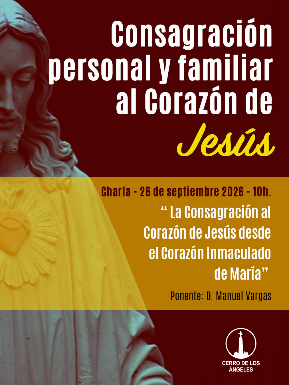 Lee más sobre el artículo La Consagración al Corazón de Jesús desde el Corazón Inmaculado de María – 26 de septiembre 2026