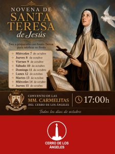 Lee más sobre el artículo Novena de Santa Teresa de Jesús