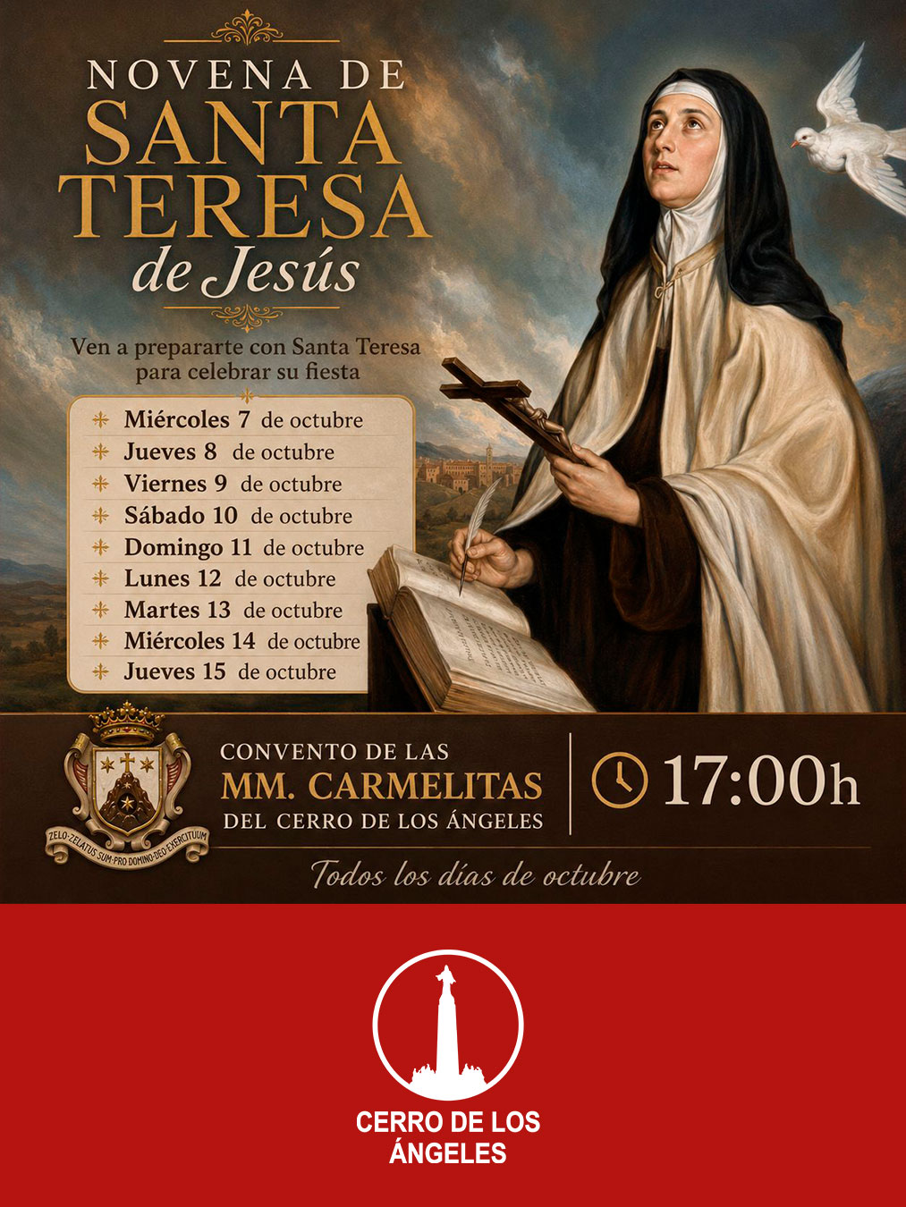En este momento estás viendo Novena de Santa Teresa de Jesús